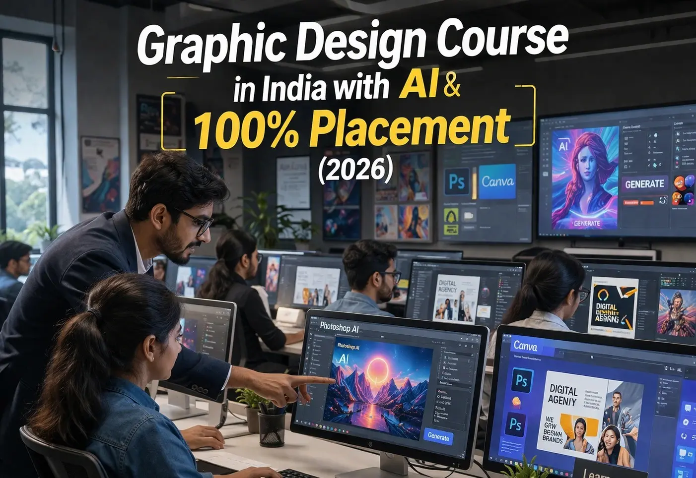 Top AI Graphic Design Courses in India with 100% Placement (2026 Complete Guide)