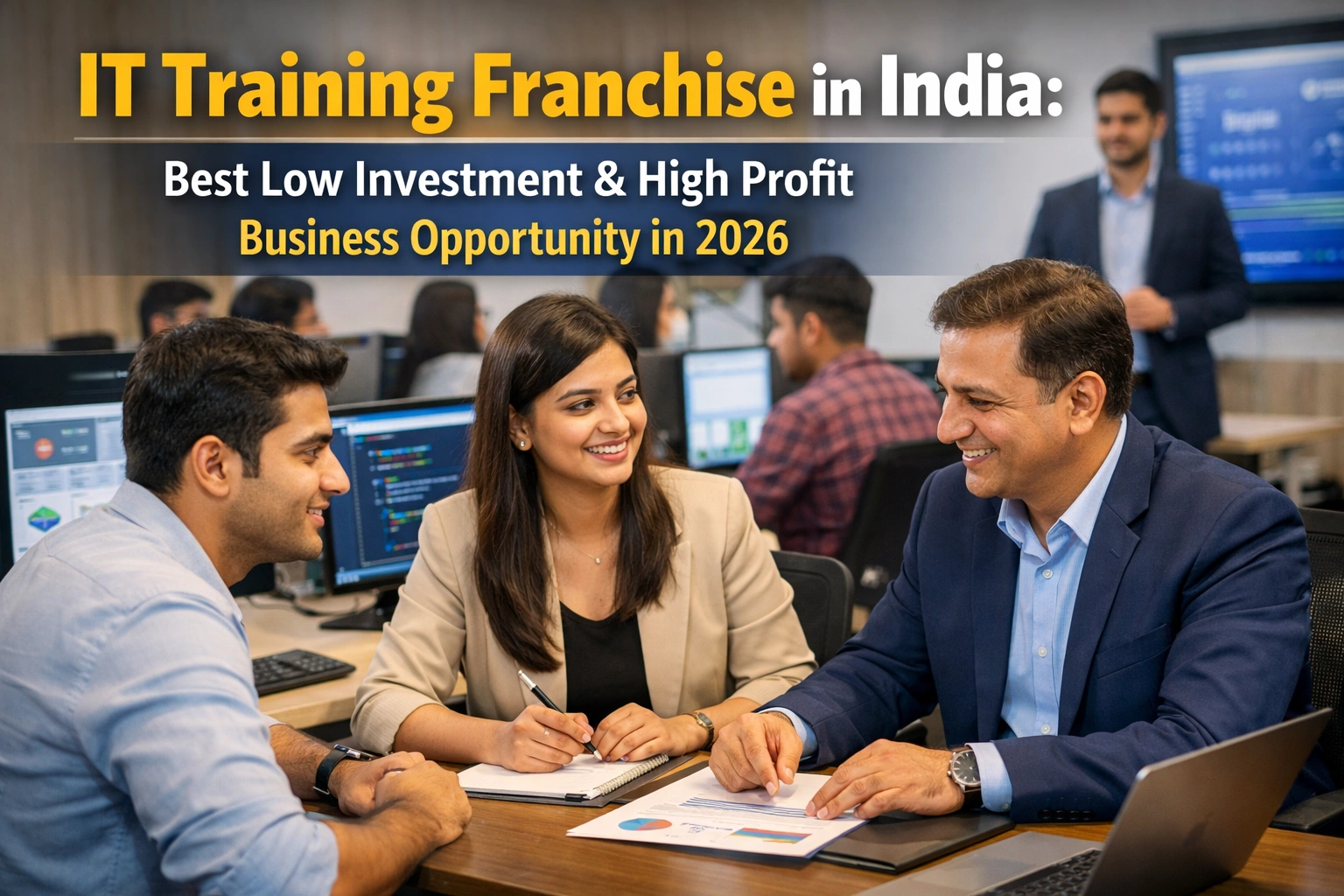 IT Training Franchise in India: Best Low Investment & High Profit Business Opportunity in 2026