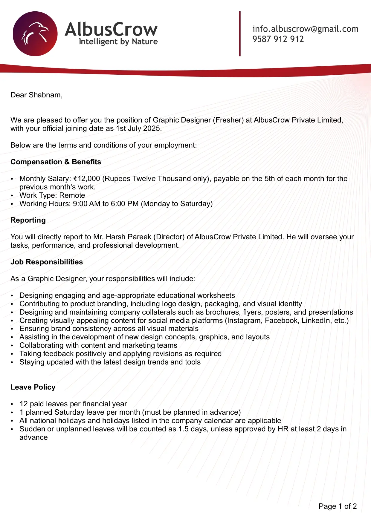 Certificate 7